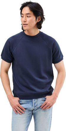 Richer Poorer Inc. The Recycled Fleece Raglan Sweatshirt in Blue Nights at Nordstrom, Size Medium