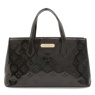 Louis Vuitton Amarante Galle Monogram Vernis Handbag Tote Bag (Pre-Owned)
