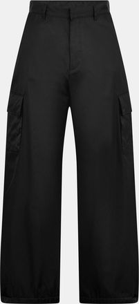 Off-white Mens Off White Off Nyl Cargo in Black - Size X-Small