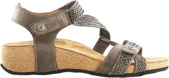 Taos Womens Trulie Sandals In Dark Grey