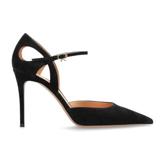Gianvito Rossi Pumps, female, Black, Size: 7 1/2 US Camnero Heeled Shoes