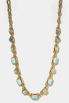 Nadri Cabarete Multi Chain Collar Necklace in Gold at Nordstrom