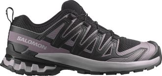 Salomon Laufschuh SALOMON XA PRO 3D V9 W, Damen, Gr. 40,5, schwarz (schwarz, gull, excalibur), Synthetik, Textil, Schuhe Laufschuh