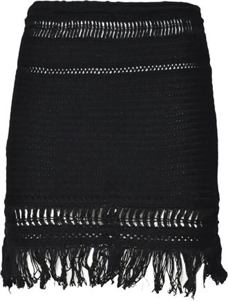 Isabel Marant Minigonna Ardena alluncinetto - Nero