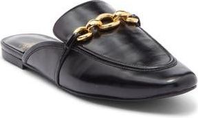 Jeffrey Campbell Clerk Bit Loafer Mule in Black Gold at Nordstrom Rack, Size 6