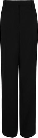 Ferragamo Creased Straight Leg Trousers