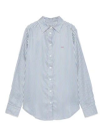 Maison Labiche Dewet Amour striped shirt - Blue