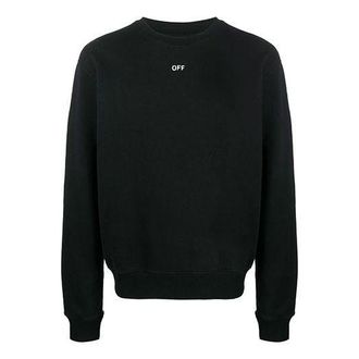 Off-white Fw20 Stencil Arrows Crew Neck Sweater OMBA025E20FLE0031001