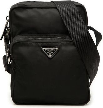 Prada Pre-owned Prada Tessuto Zip Top Crossbody Unisex RA1JYCAJGXDYT8SH