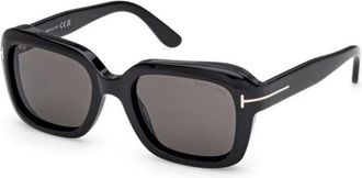 Tom Ford Natalia-02 Zonnebril - Dames - Zonnebrillen - Zwart - 52 MM - Accessoires