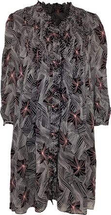 Diane Von Fürstenberg Diane Von Furstenberg Layla Mini Dress in Multicolor Viscose