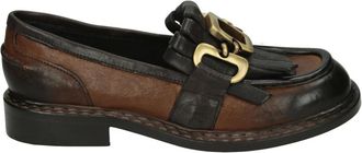 J.P. David Schoenen, Dames, Bruin, 40 EU, Leer, 36494 Loafer