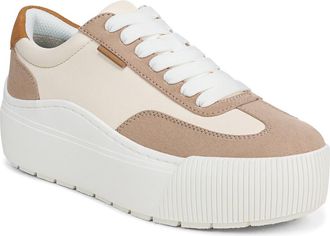 Dr. Scholls Time Off Most Platform Sneaker in Sand White at Nordstrom, Size 9.5