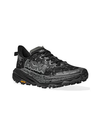 Hoka One One Womens Speedgoat 6 Gtx Shoes In Black/outer Orbit