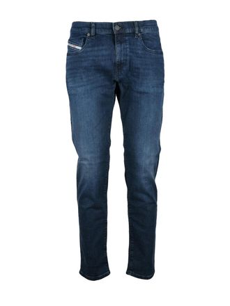 Diesel Blue Slim Faded Jeans
