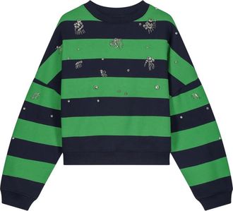 Fab By Fabienne Chapot Ronny Sweater - Dames - Sweatshirts - Veelkleurig - XL - Katoen - Hoodies & sweatvesten