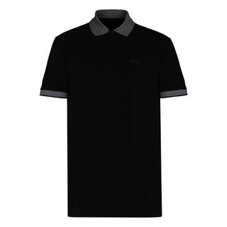 HUGO BOSS Hugo, Polo Shirts, male, Black, Size: 3XL Polo Shirt