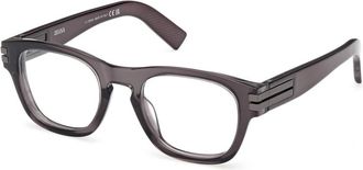 Ermenegildo Zegna Optisch Montuur - Heren - Brillen - Grijs - 51 MM - Accessoires