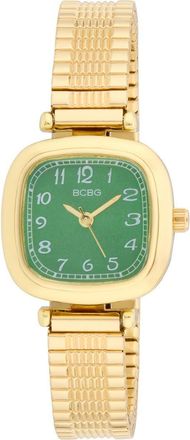 BCBGeneration Mini Stretch Quartz Bracelet Watch, 27mm in Gold at Nordstrom Rack