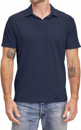 Velvet Beck Short Sleeve Polo Shirt In Caspian