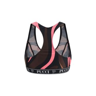 Emilio Pucci Marmo Sports Bra - Multicolor