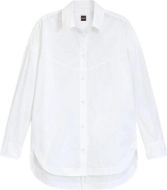 HUGO BOSS C Bostaffa - Blouses & Shirts - Mujer - Blanco - S