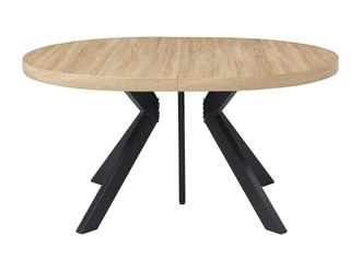 VENTE-UNIQUE.COM Mesa de comedor madera color natural claro