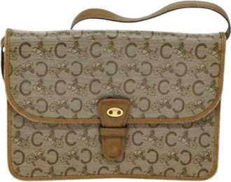 Celine Pre-owned Shoulder Bags, female, Beige, Size: ONE SIZE Pre-owned C macadam shoulder bag