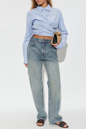 Loewe Straight-leg Jeans, Womens, Blue