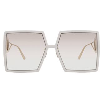 Dior 30MONTAIGNE SU Grey Pink Gradient Square Ladies Sunglasses CD40030U 25G 58
