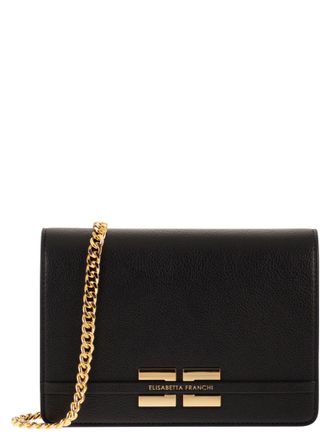 Elisabetta Franchi Shoulder Bag With Logo