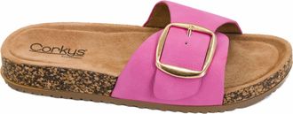 Corkys Footwear Womens Road Trip Buckle Sandals In Pink