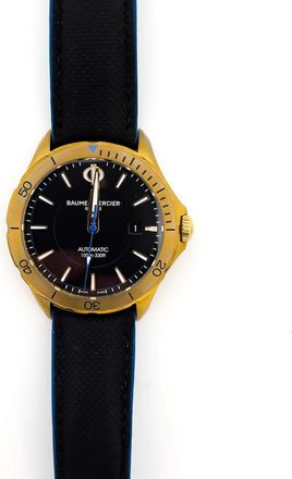 Baume & Mercier Man - M0A10500 - Clifton Club Automatic Watch - Heren - Horloges - Zwart - ONE Size - Accessoires