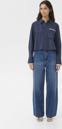 Karen by Simonsen Overhemd met lang mouwen KBAmy Classic fit navy