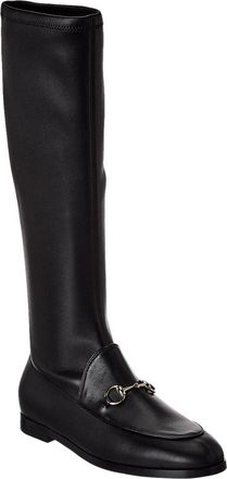 Gucci Jordaan Leather Knee-High Boot