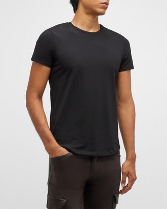 Monfrere Mens Dann Solid Crew T-Shirt