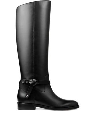 Jimmy Choo London Lawton knee-high boots - Black