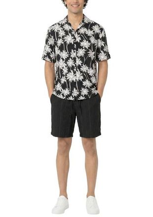 Area Stars Iver Top in Black White at Nordstrom, Size X-Large