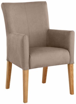 HOME AFFAIRE Armlehnstuhl »King BESTSELLER!« () Esszimmerstuhl mit bequemer Polsterung, Esszimmersessel mit Armlehnen