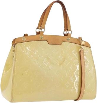 Louis Vuitton Pre-owned Handbags, female, Beige, Size: ONE SIZE Pre-owned Vintage Handbag