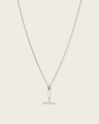 AllSaints April T-Bar Necklace
