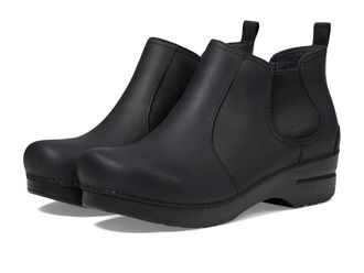 Dansko Frankie Shoes Black Oiled : EU 41 (US Womens 10.5-11) Regular, Leather