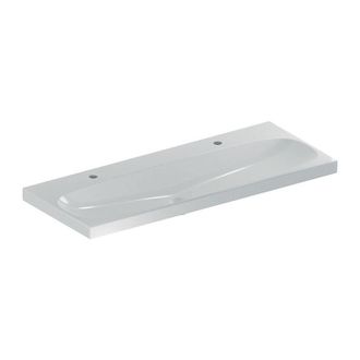 Keramag Lavabo Geberit Acanto, 2 Agujeros Izquierda/derecha, Sin