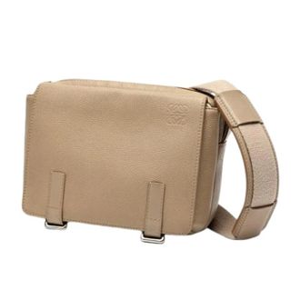 Loewe Pre-owned Cross Body Bags, unisex, Beige, Size: ONE SIZE Pre-owned Messenger Bag