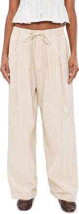 Free People Chambers Laid Back Pull-On Womens Clothing Summer Sand : MD (Womens 8-10) 29, Cotton