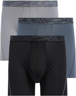 adidas All Day Mesh 3-Pack Boxer Briefs in Black/Onix Grey/Grey at Nordstrom Rack, Size X-Large