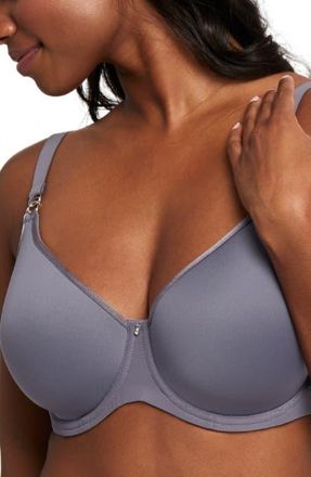 Montelle Intimates Spacer Underwire Bra in Crystal Grey at Nordstrom, Size 36C