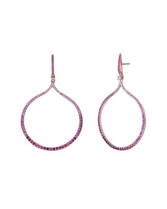 Genevive 14K Rose Gold Vermeil Earrings