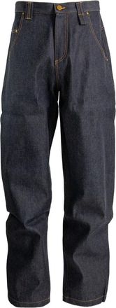 Willy Chavarria Bad Boy Loose-fit Jeans - Heren - Loose Fit Jeans - Blauw - W34 - Jeans