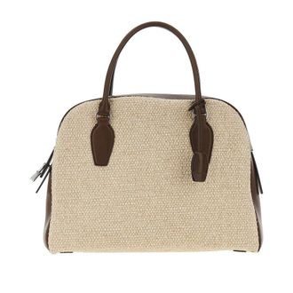 The Row Canvas and leather India 12.00 bag Woman One Size